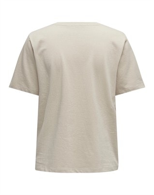 Only - ONLOnly T-shirt - Silver Lining